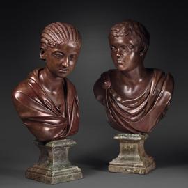 Quand le sculpteur Pietro Cipriani reproduit en 1722 des bustes antiques…