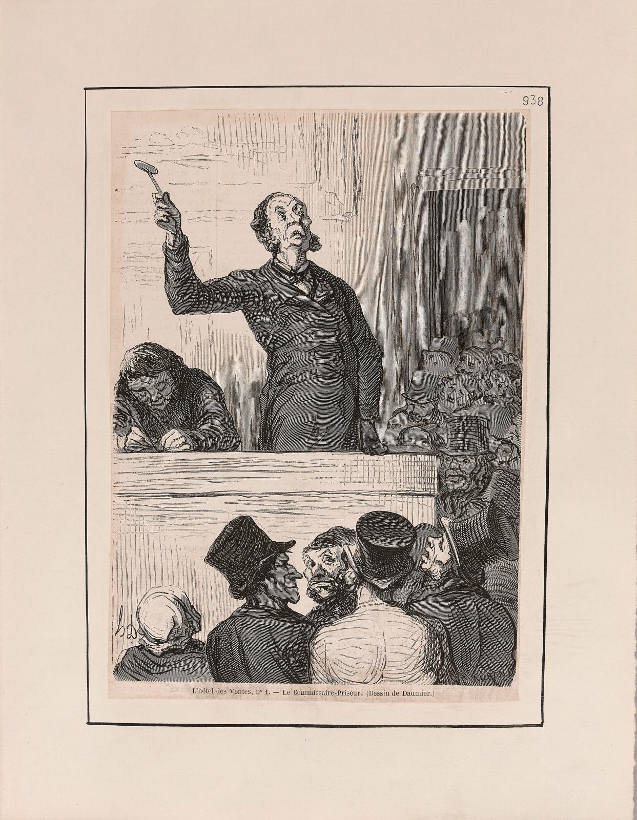 Honoré Daumier (1808-1879) et François Fabre (1797-1854), Némésis médicale illustrée (Paris, 1840), premier tirage de ce recueil de satire