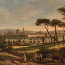 Florence in the Late 17th Century as Seen by Gaspard Van Wittel - Pre-sale
