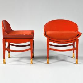 Lots sold - Art Deco Armchairs by Georges de Feure 