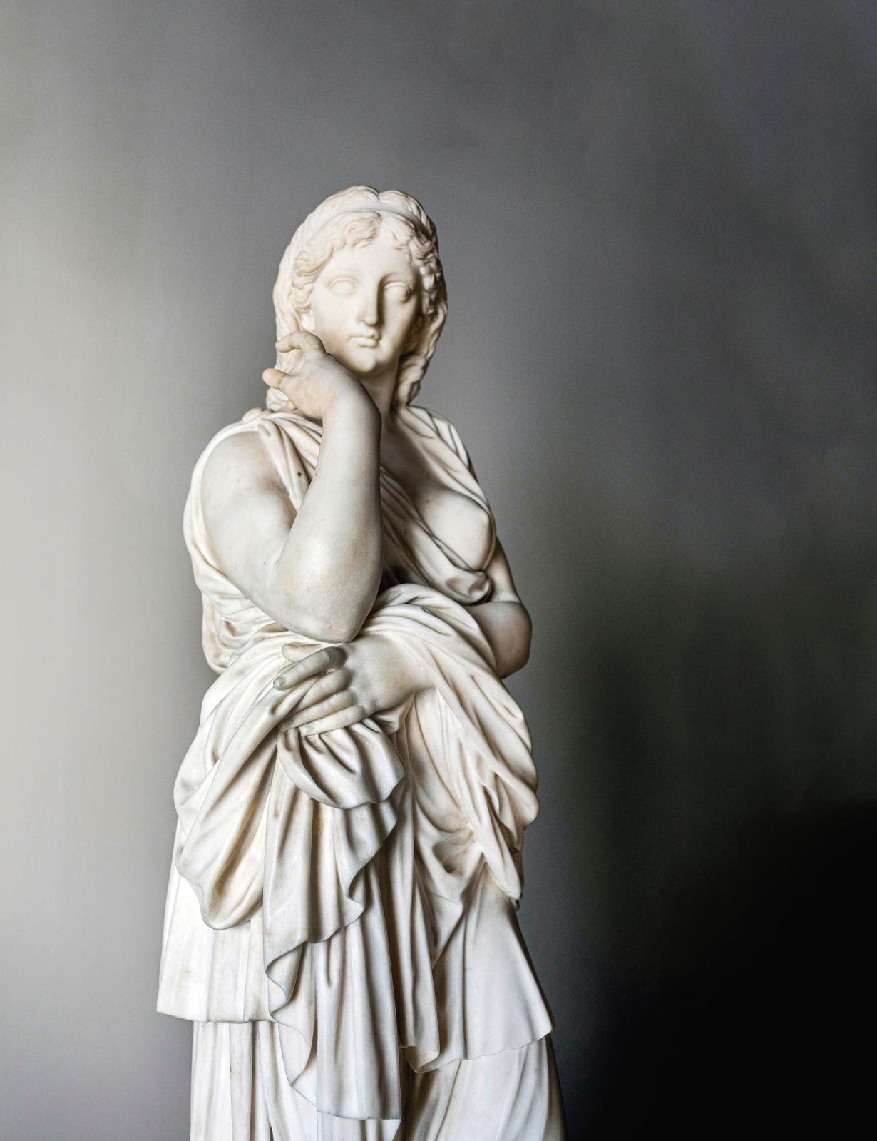 Le Silence de Madame Récamier donné au sculpteur Joseph Chinard 
