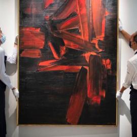 Art Market Overview: Pierre Soulages, a Master of the Market