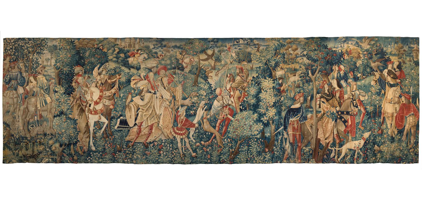 Une tapisserie de Tournai du XVIe siècle :  impériale !