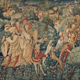 Une tapisserie de Tournai du XVIe siècle :  impériale ! - Zoom