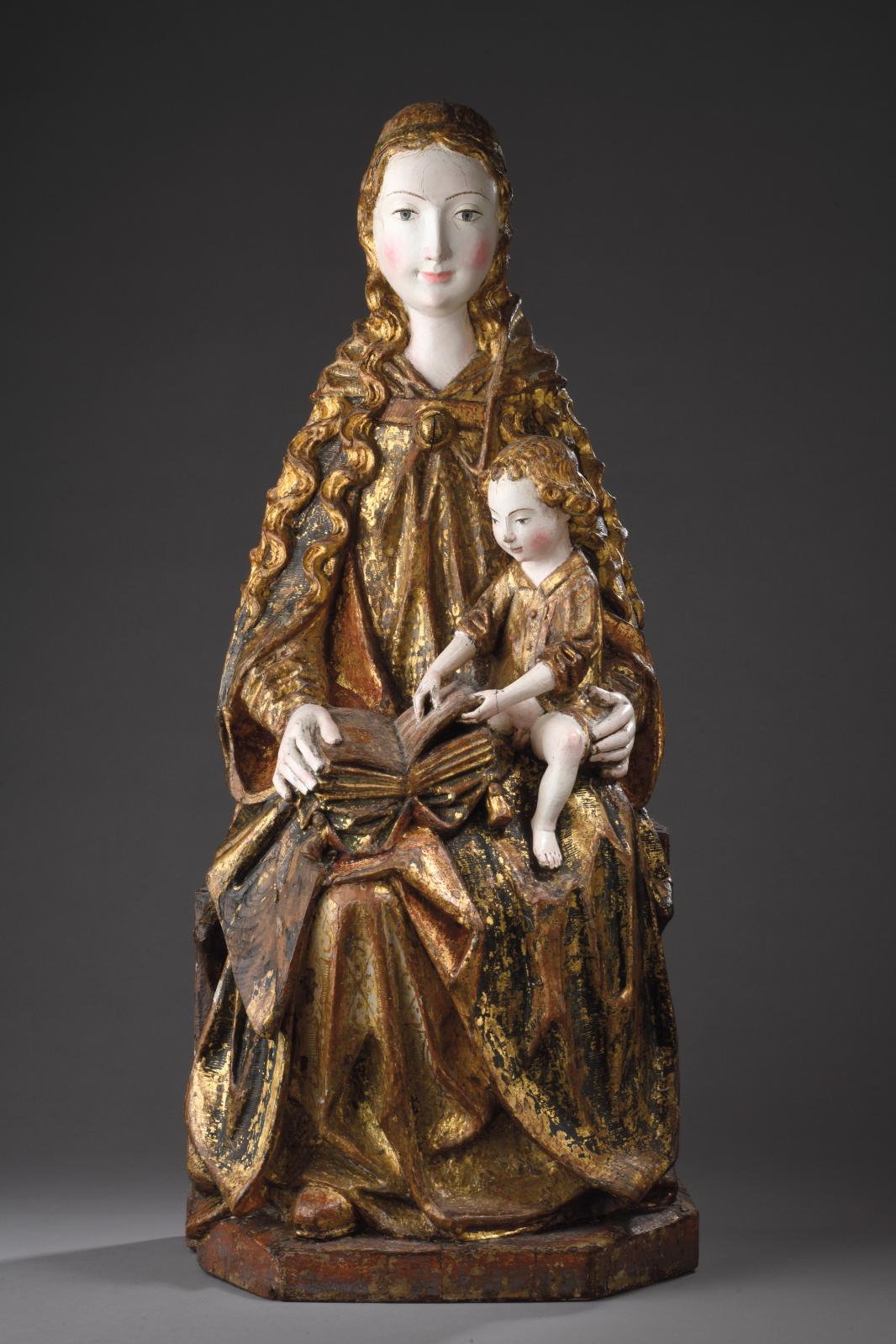 Une Vierge européenne vers 1500