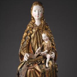 Une Vierge européenne vers 1500