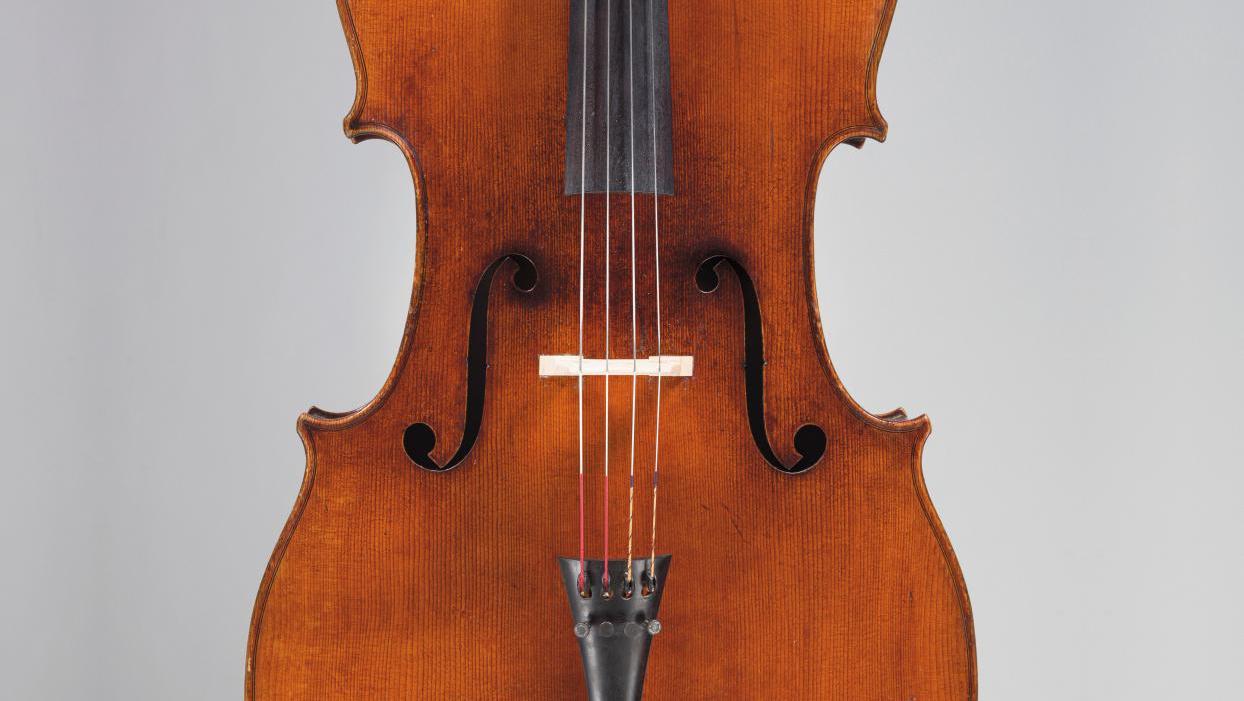 Jean-Baptiste Vuillaume (1798-1875), violoncelle fait à Paris vers 1840-1845, 75,5 cm.Estimation :... Le son parfait de Jean-Baptiste Vuillaume