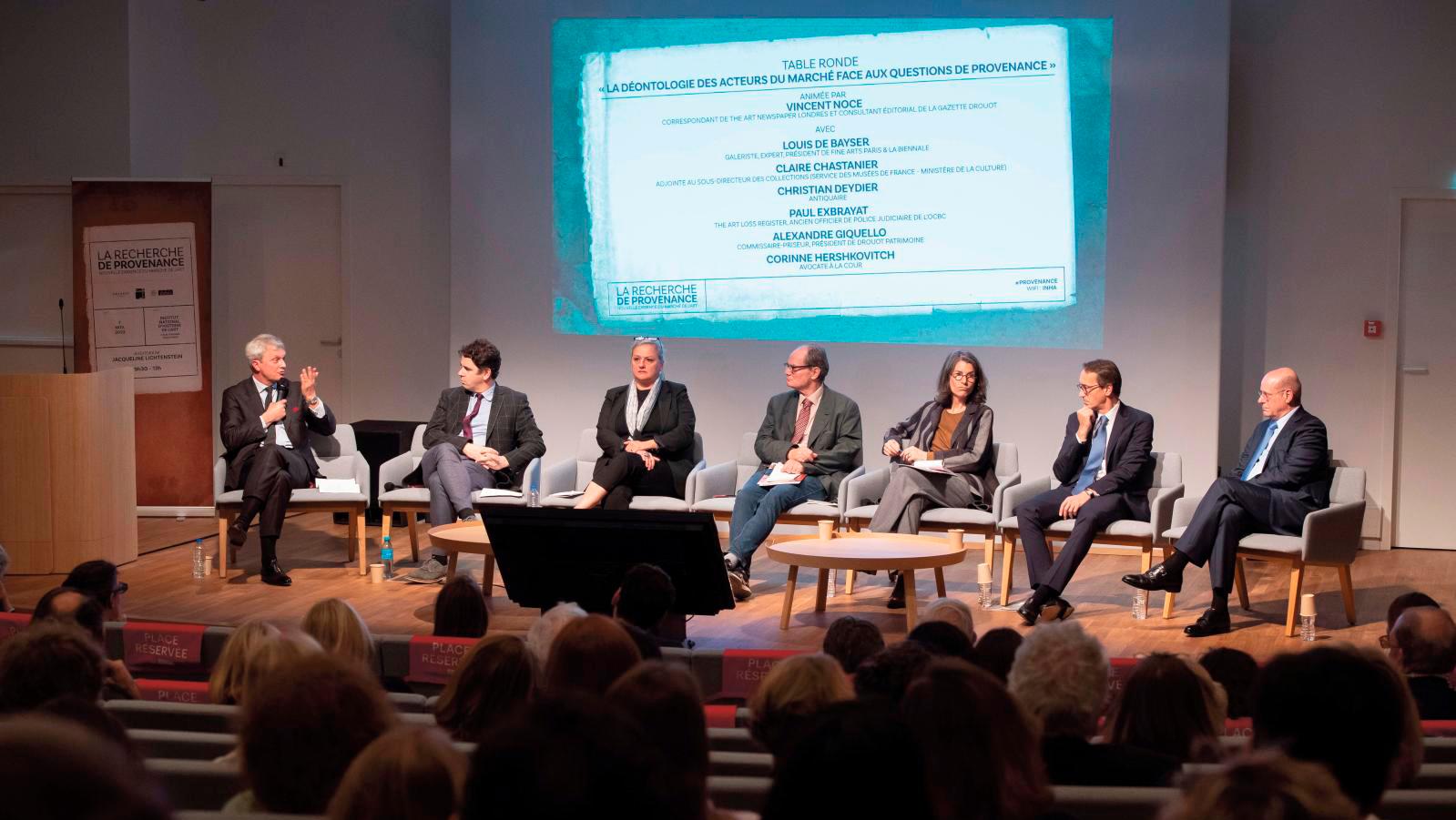 For Alexandre Giquello, president of Drouot Patrimoine, "we need to create virtuous... Report: What Has Emerged From the Latest Symposium on Provenance Research? 