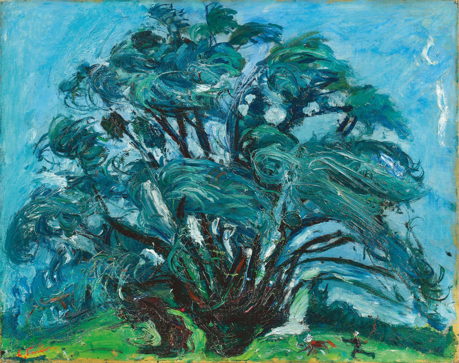 Soutine, a Tree Before the Storm 