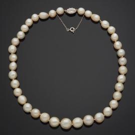 Collier de perles à pedigree - Avant Vente
