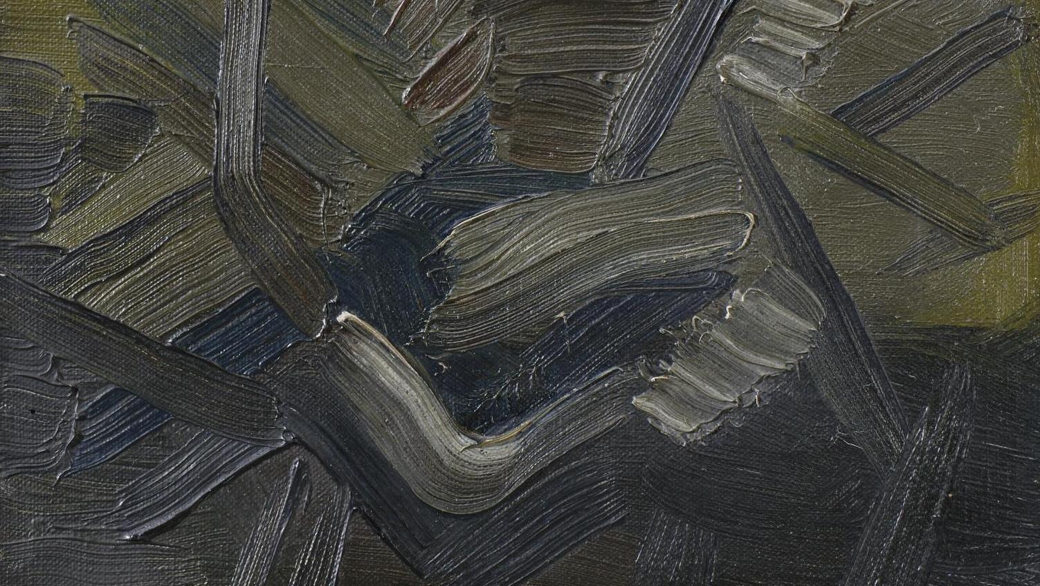 Nicolas de Staël (1914-1955), Composition, 1946, huile sur toile signée, 22 x 27 cm.... Vers l’abstraction avec Nicolas de Staël 