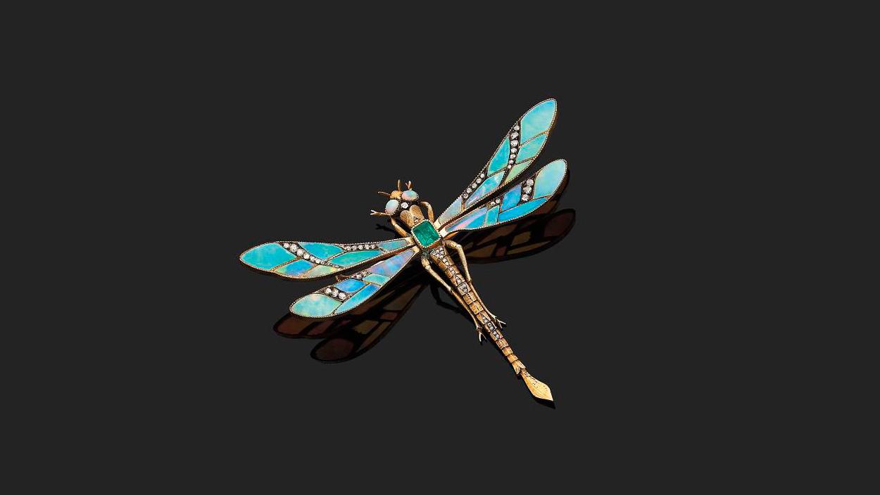   A Dragonfly by Gaston Laffitte