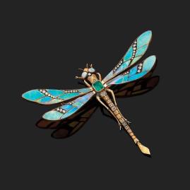 A Dragonfly by Gaston Laffitte