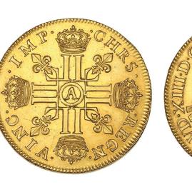 Une collection de monnaies royales - Après-vente