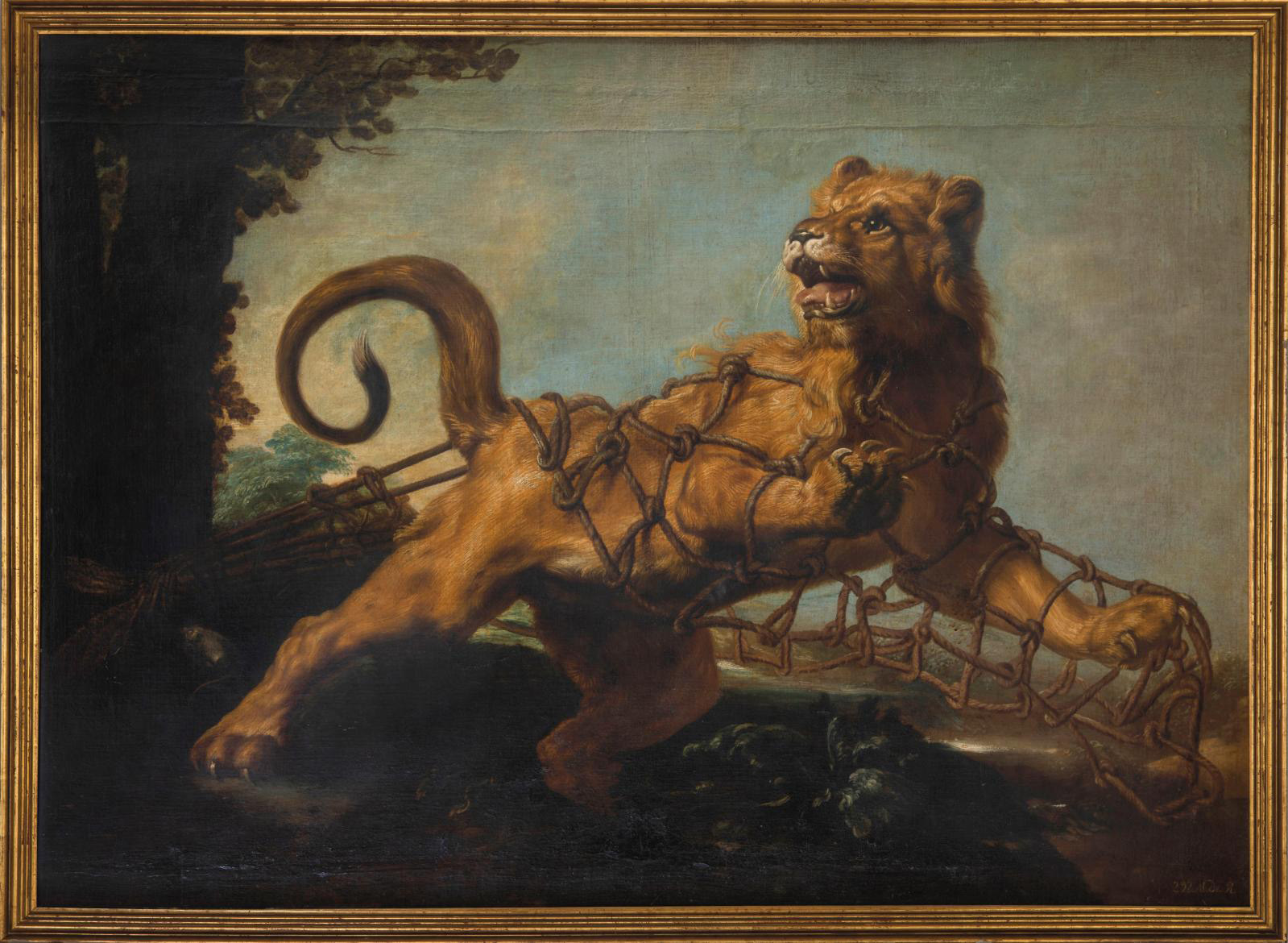 The Lion and the Rat According to Frans Snyders