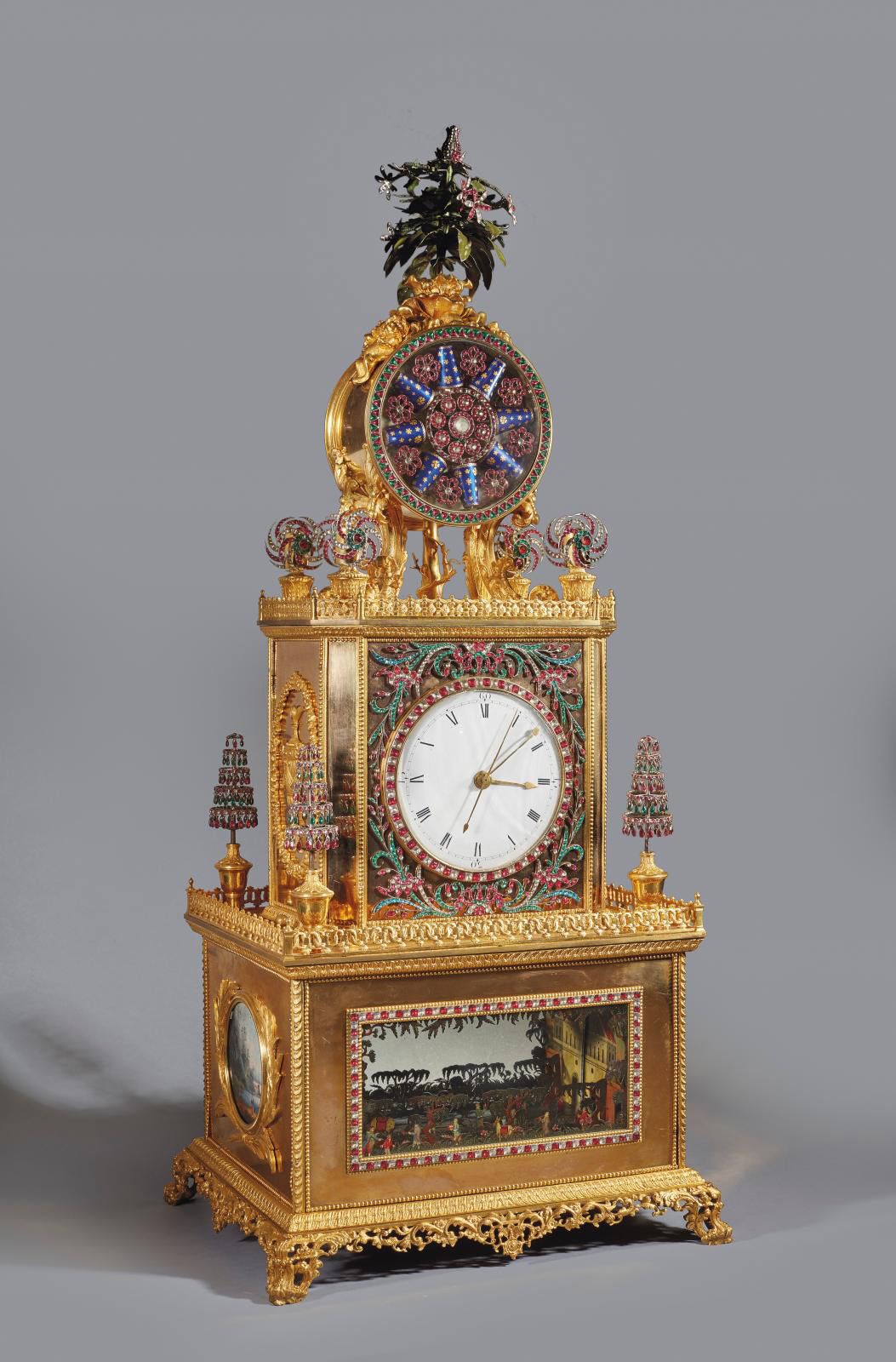 An Automaton Clock from the Reign of Qianlong 
