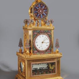 An Automaton Clock from the Reign of Qianlong  - Lots sold