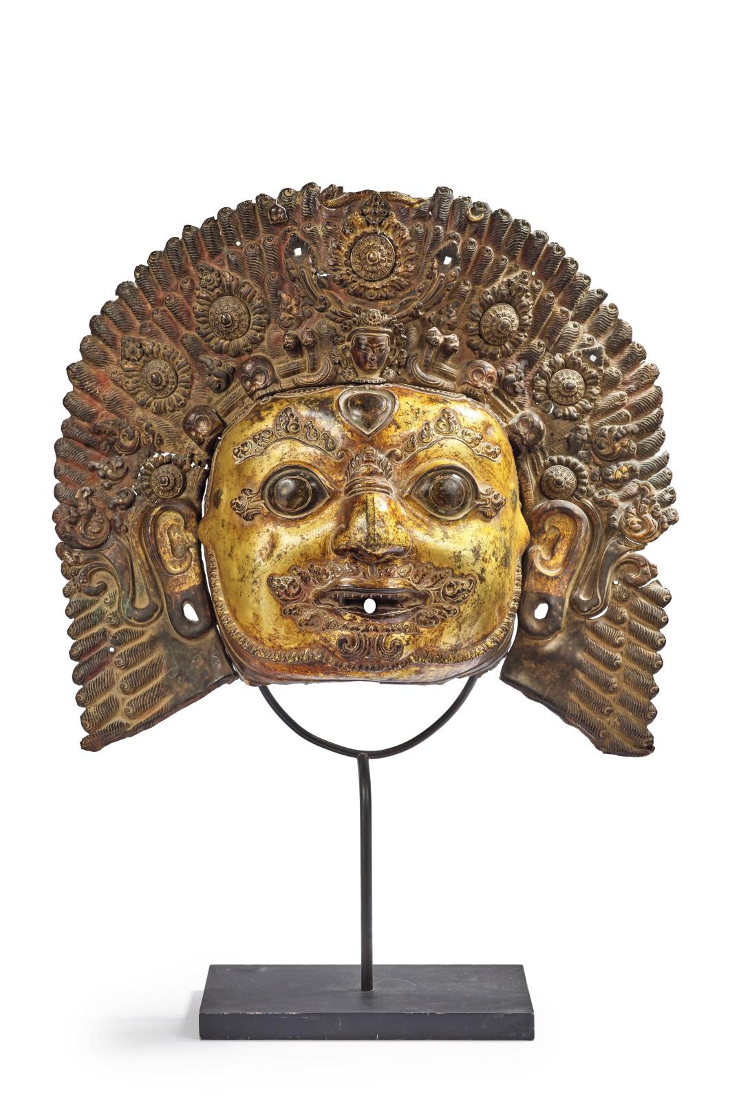 Un impressionnant masque népalais 