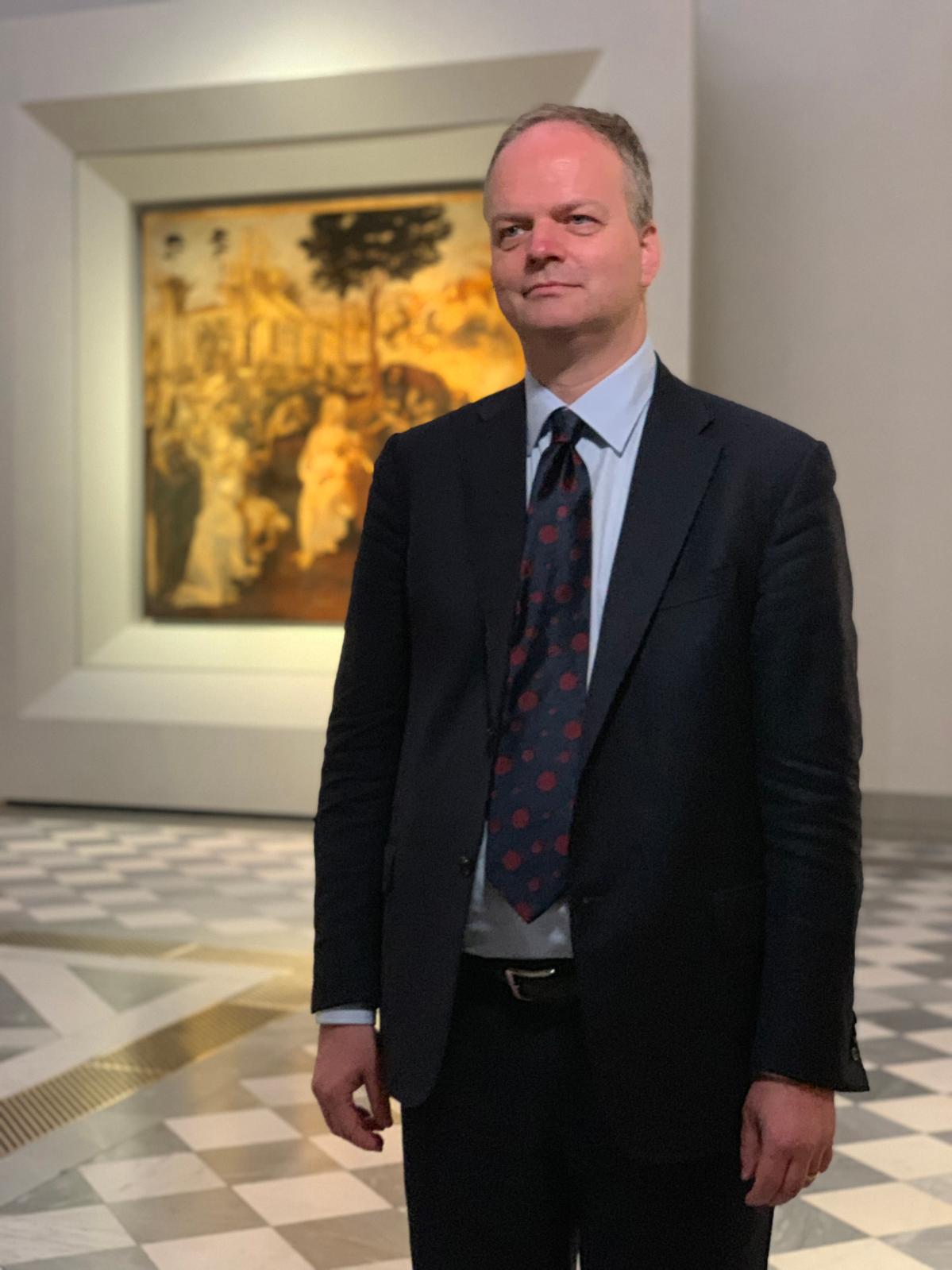 Eike Schmidt, directeur de la Galerie des Offices à Florence