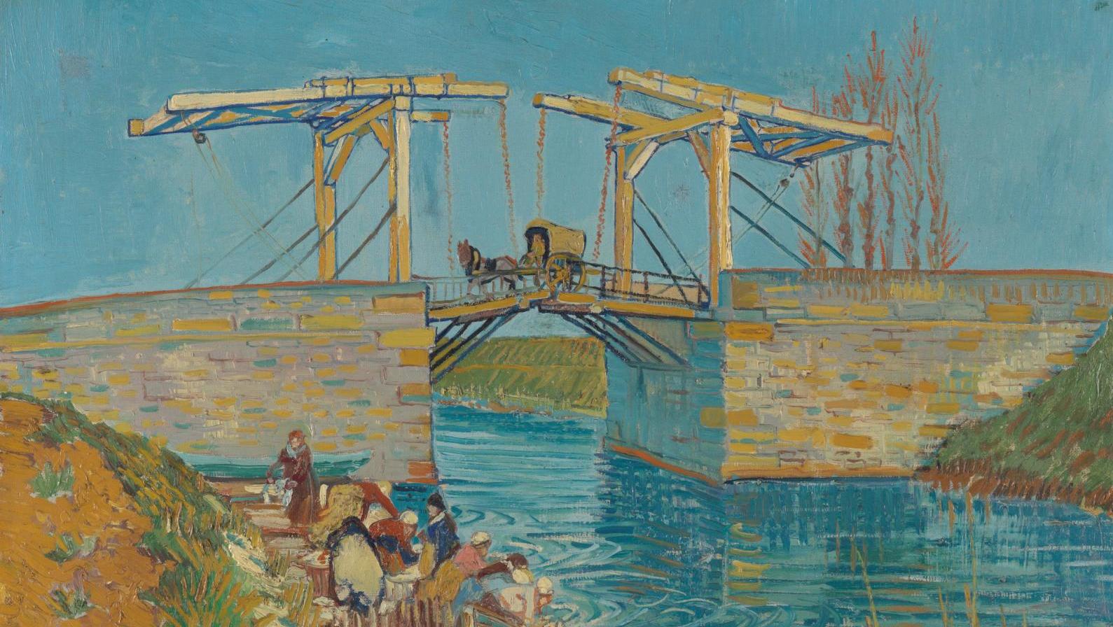Vincent Van Gogh (1853-1890), Le Pont d’Arles, dit « pont de Langlois », 1888, huile... Helene Kröller-Müller, la collectionneuse aux 270 Van Gogh