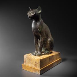 An Egyptian Cat in the Pantheon of Goddesses - Lots sold