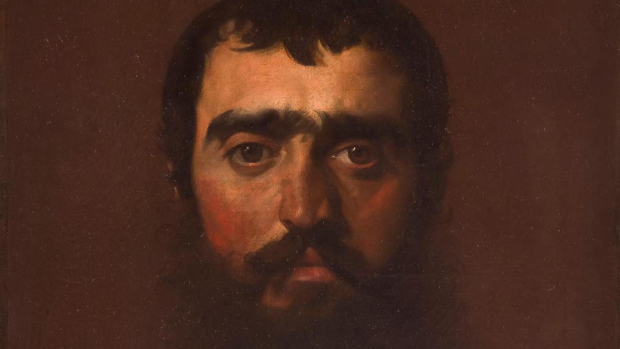 Jean Auguste Dominique Ingres (1780-1867), Le Condottiere, 1821, huile sur toile... Quand Ingres peint un condottiere du côté de Florence…
