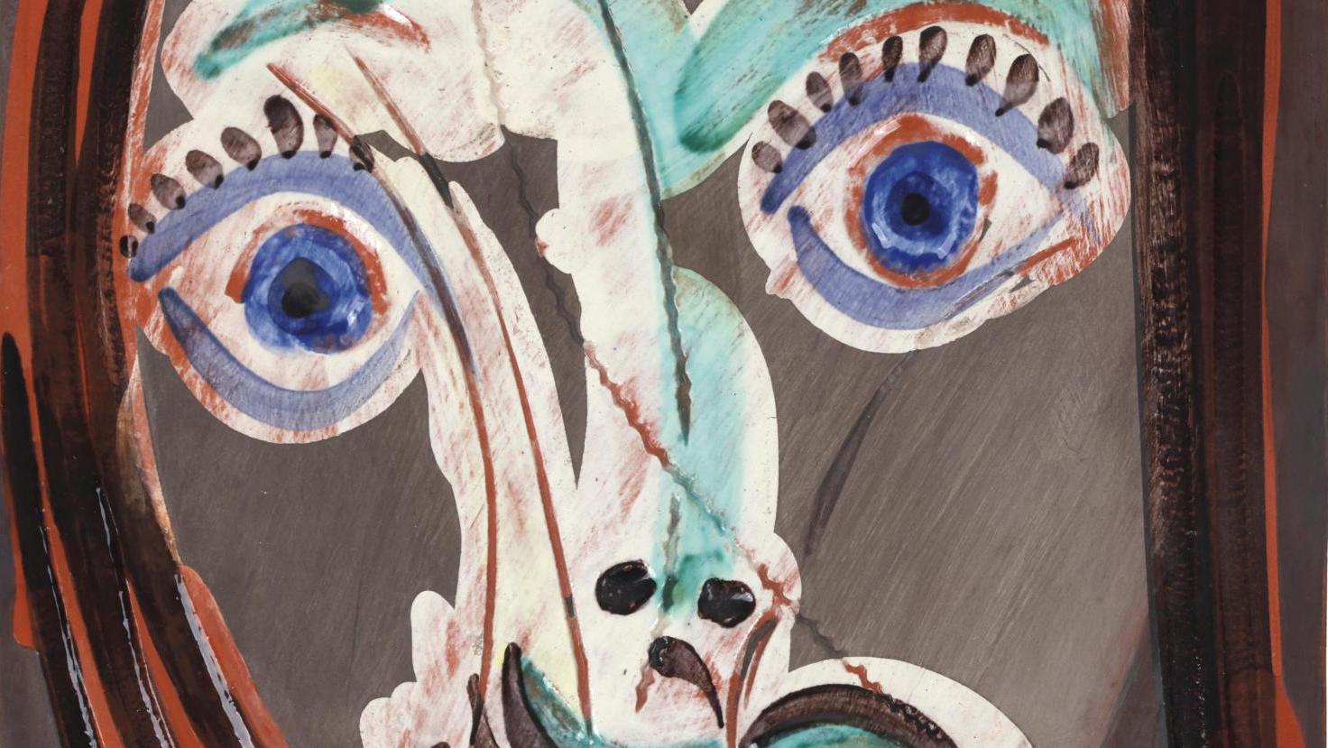 Pablo Picasso (1881-1973), carreau en céramique incisée à décor polychrome d’une... Pablo Picasso et la joie de vivre 
