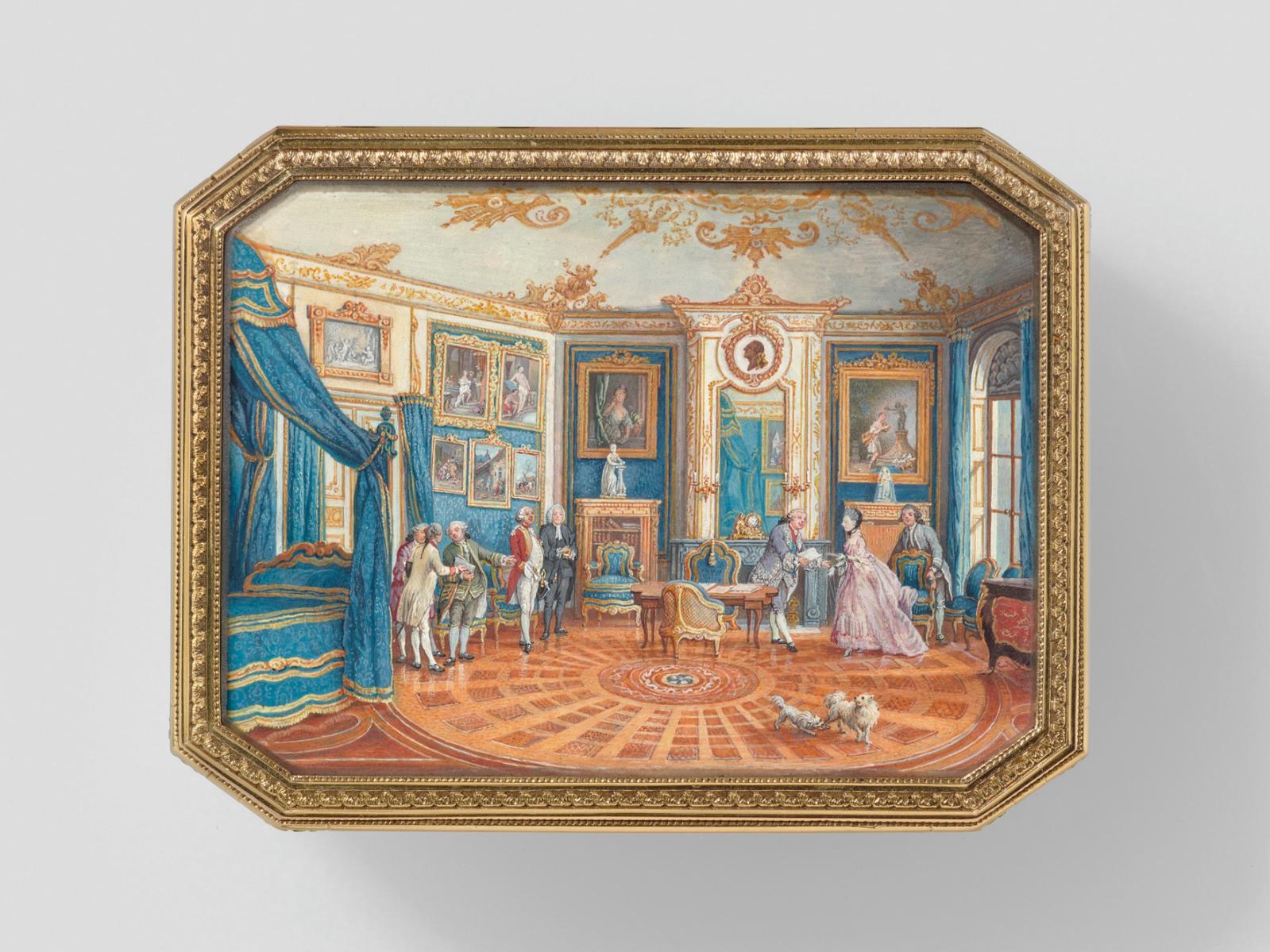 La Chambre bleue.© Musée du Louvre - Hervé Lewandowski