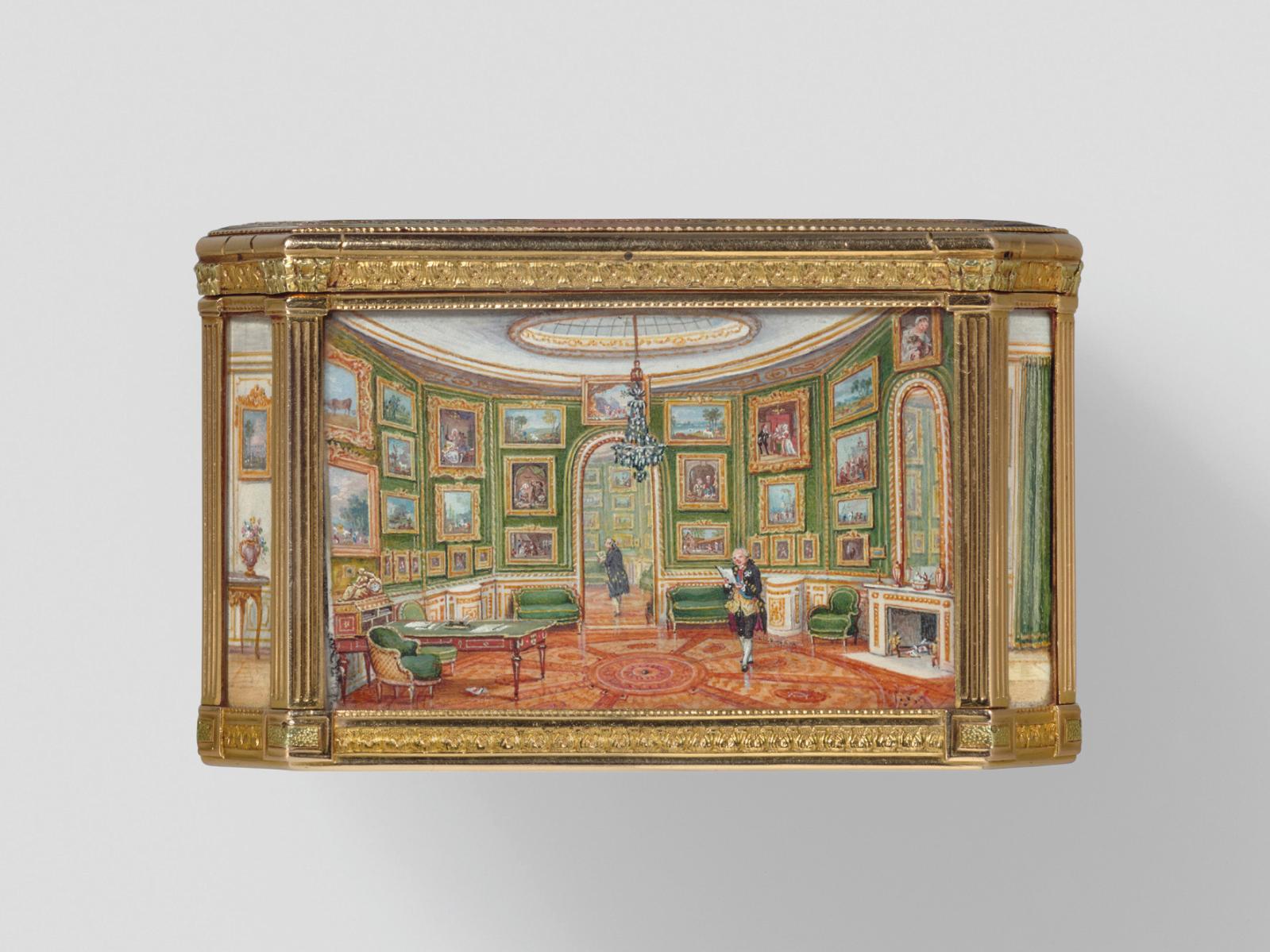 Le Cabinet octogone.© Musée du Louvre - Hervé Lewandowski 