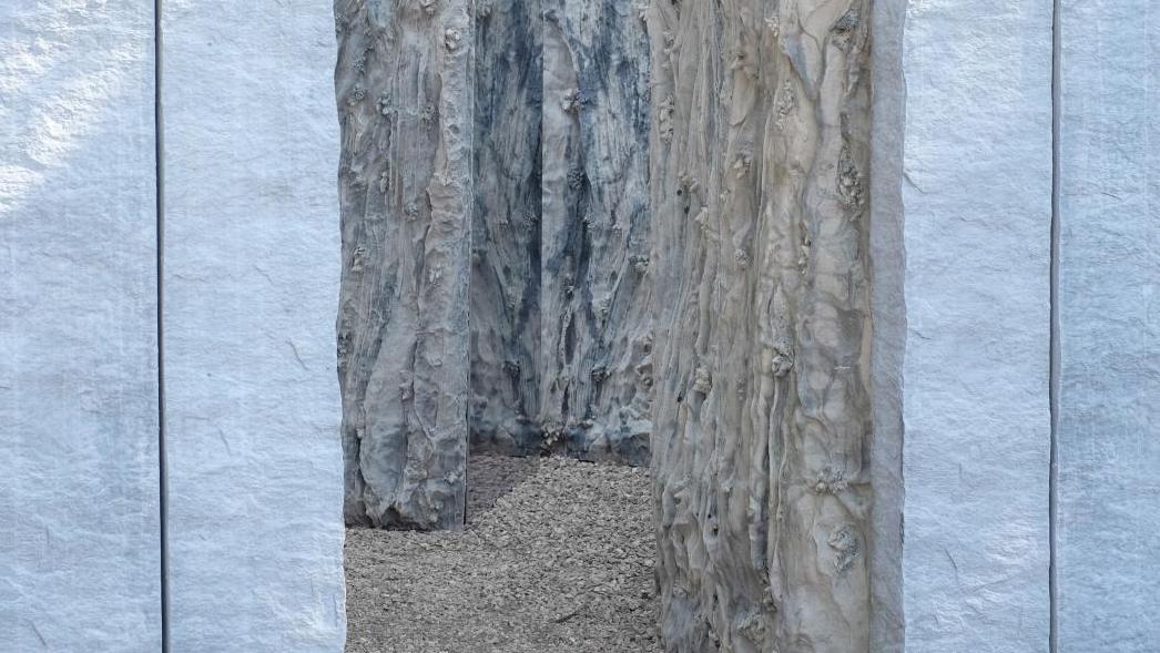 Cristina Iglesias (née en 1956), Chambre minérale humide (détail), 2022. © Adagp... L’art et la nature au musée de Grenoble