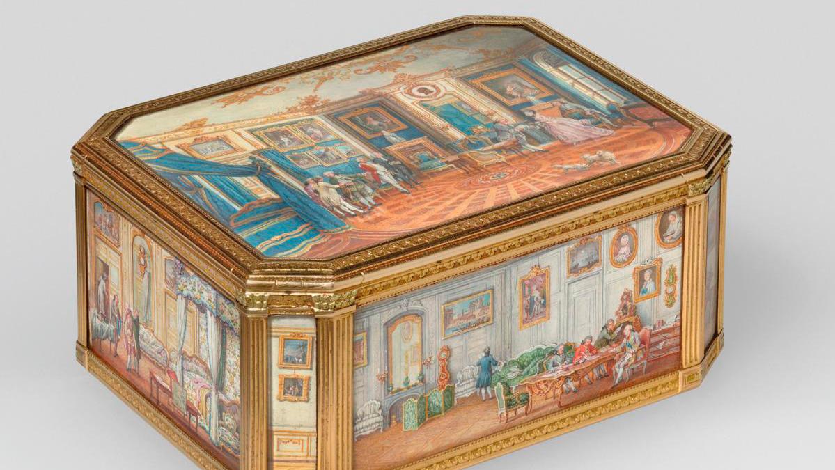 The Choiseul snuffbox© Musée du Louvre - Hervé Lewandowski Will the Choiseul Snuffbox Soon Join the Collections of the Louvre?