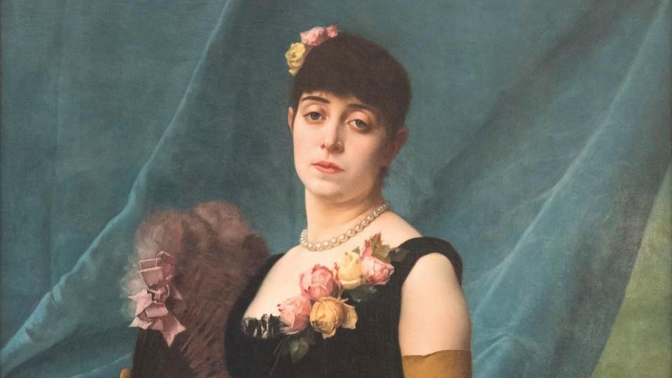 Gustave Boulanger, Portrait de Madame Lambinet, née Nathalie Sinclair (1857-1926),... Le musée Lambinet, un autre Versailles