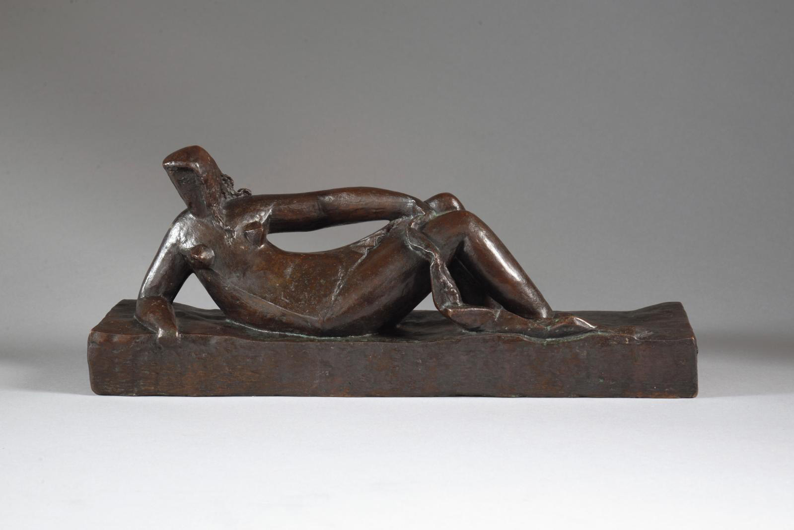 Femme Couchée by Laurens: A Pedigree Bronze 