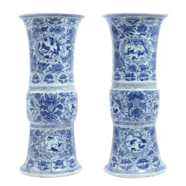 Vases rouleaux de Chine