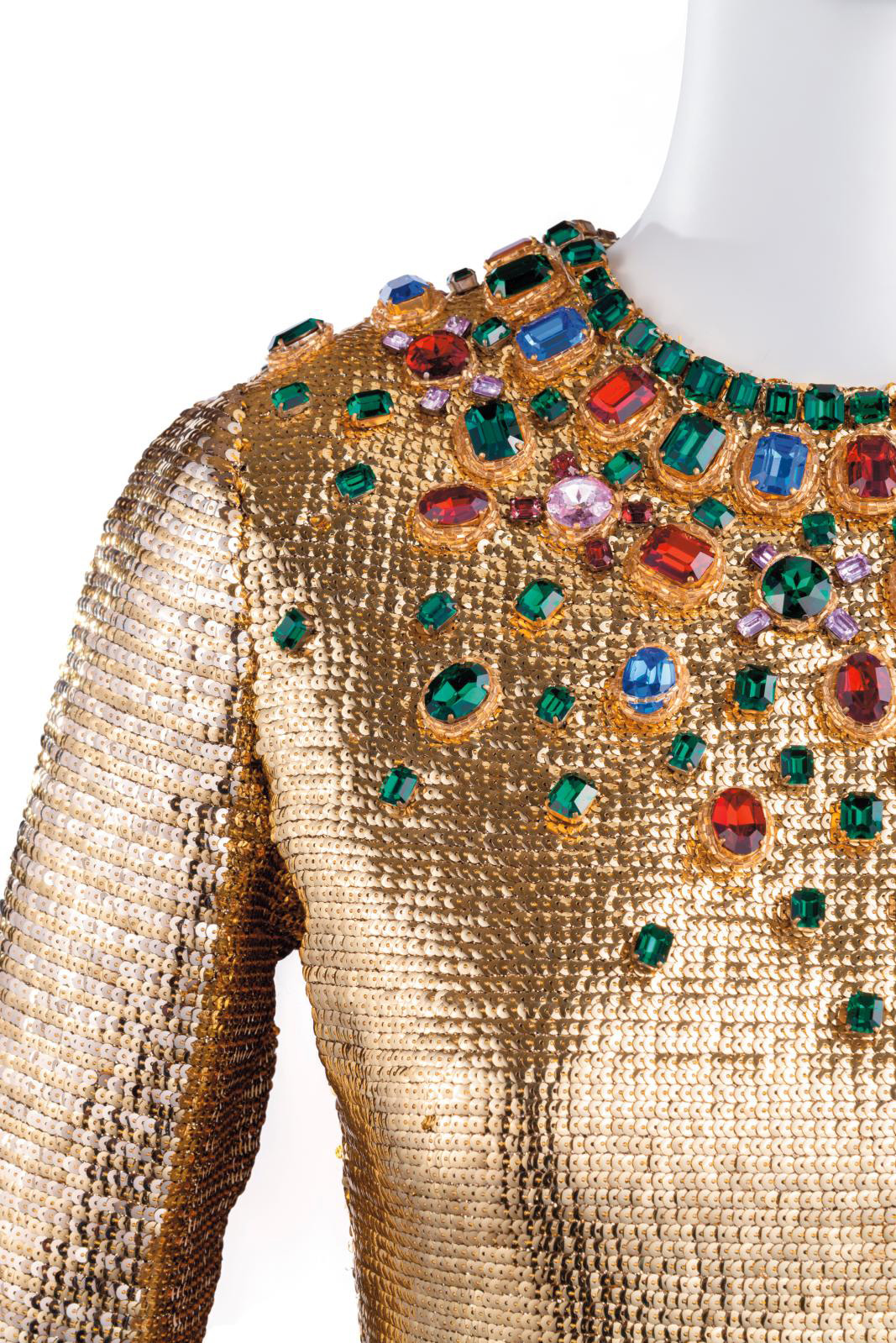 Fashion Gold at the Yves Saint Laurent Museum in Paris 