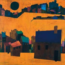 Le peintre indien Sayed Haider Raza honoré par le Centre Pompidou - Expositions