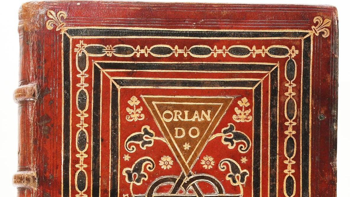 Ludovico Ariosto (1474-1533), Orlando Furioso - Cinque canti di un nuovo libro -... Une bibliothèque sous la bannière de l’Orlando Furioso
