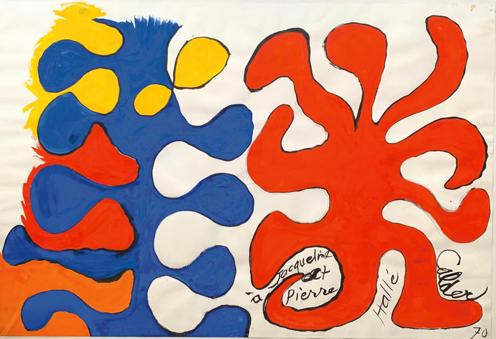 Beau pedigree Hallé pour Alexander Calder 