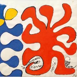 Beau pedigree Hallé pour Alexander Calder 