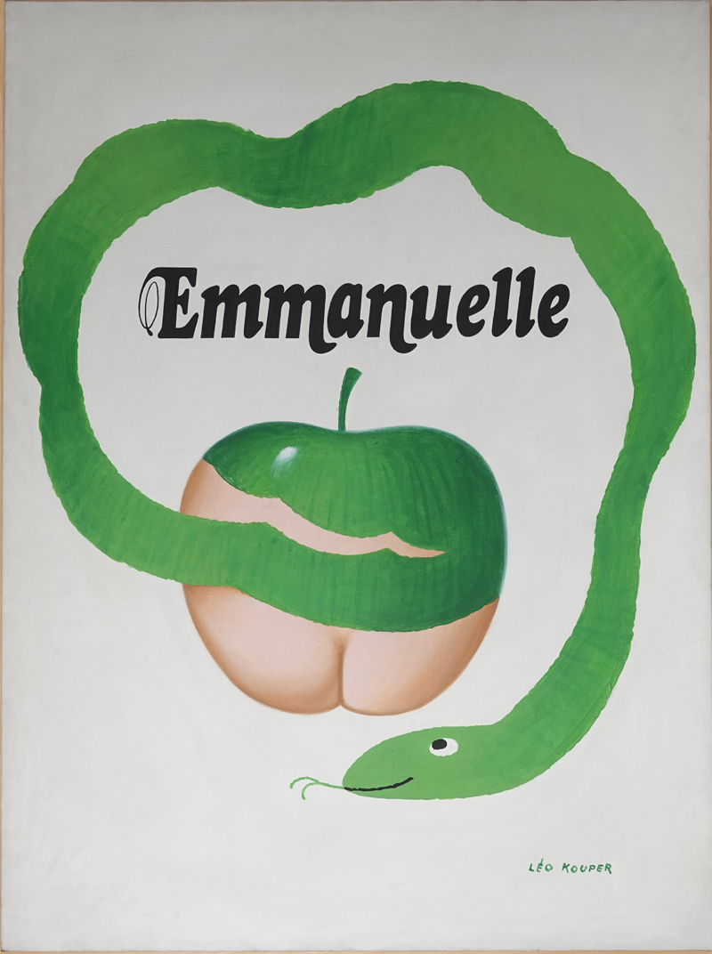 La pomme de Léo Kouper pour le film Emmanuelle