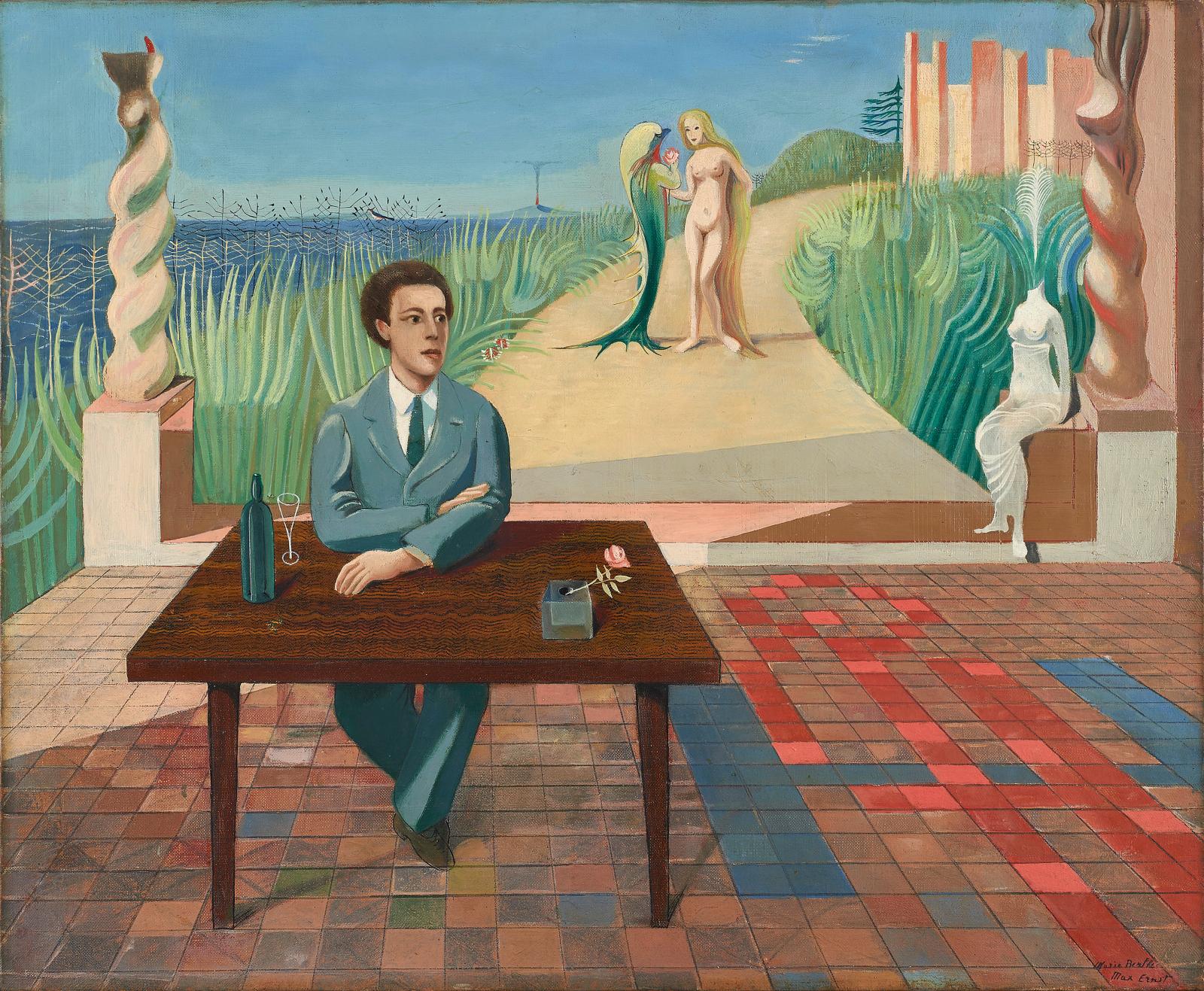 André Breton vu par Max Ernst et Ma-Bé