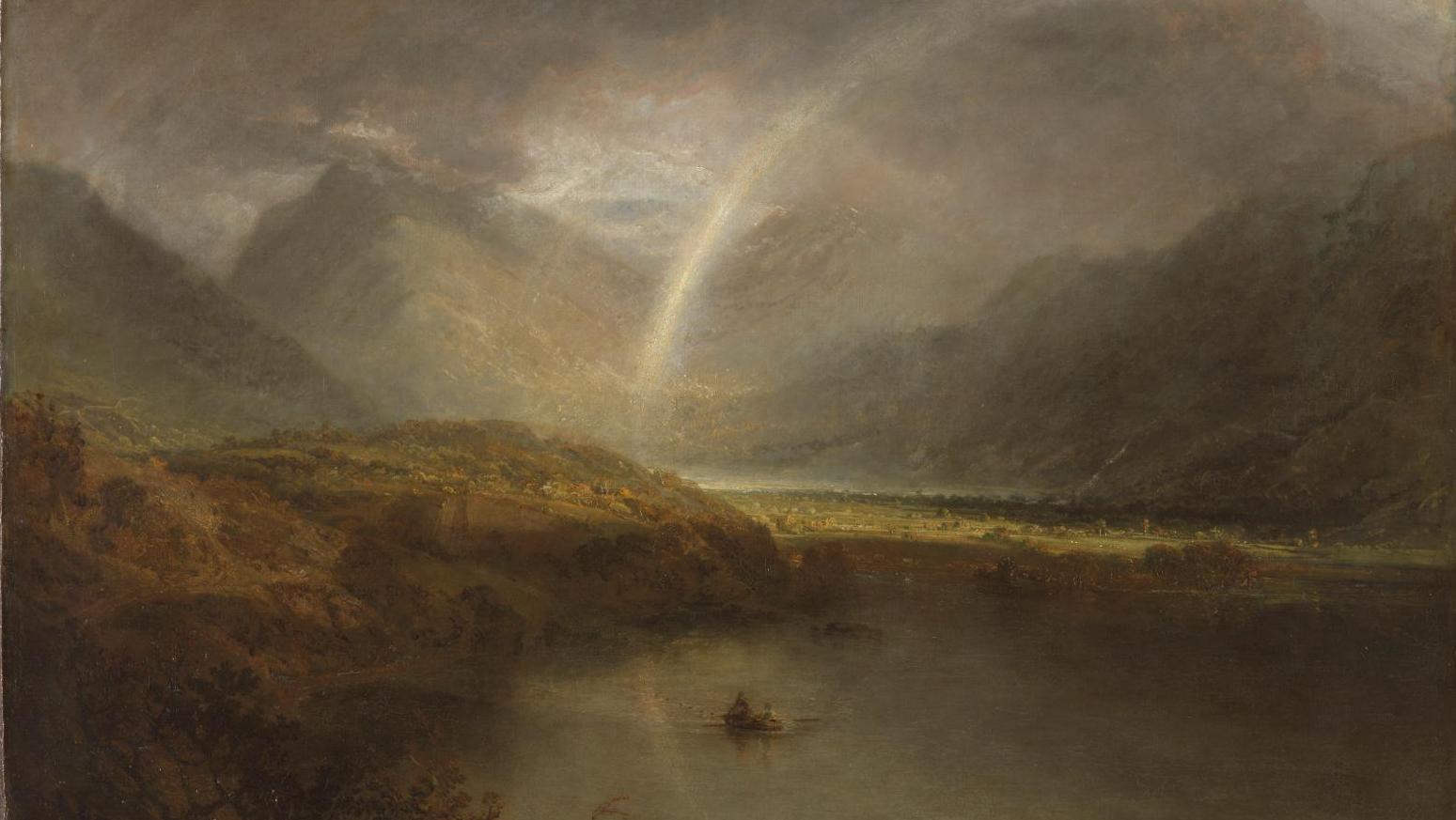 William Turner (1775-1851), Le Lac de Buttermere avec une partie du lac Cromackwater,... Turner s’invite chez Gianadda à Martigny