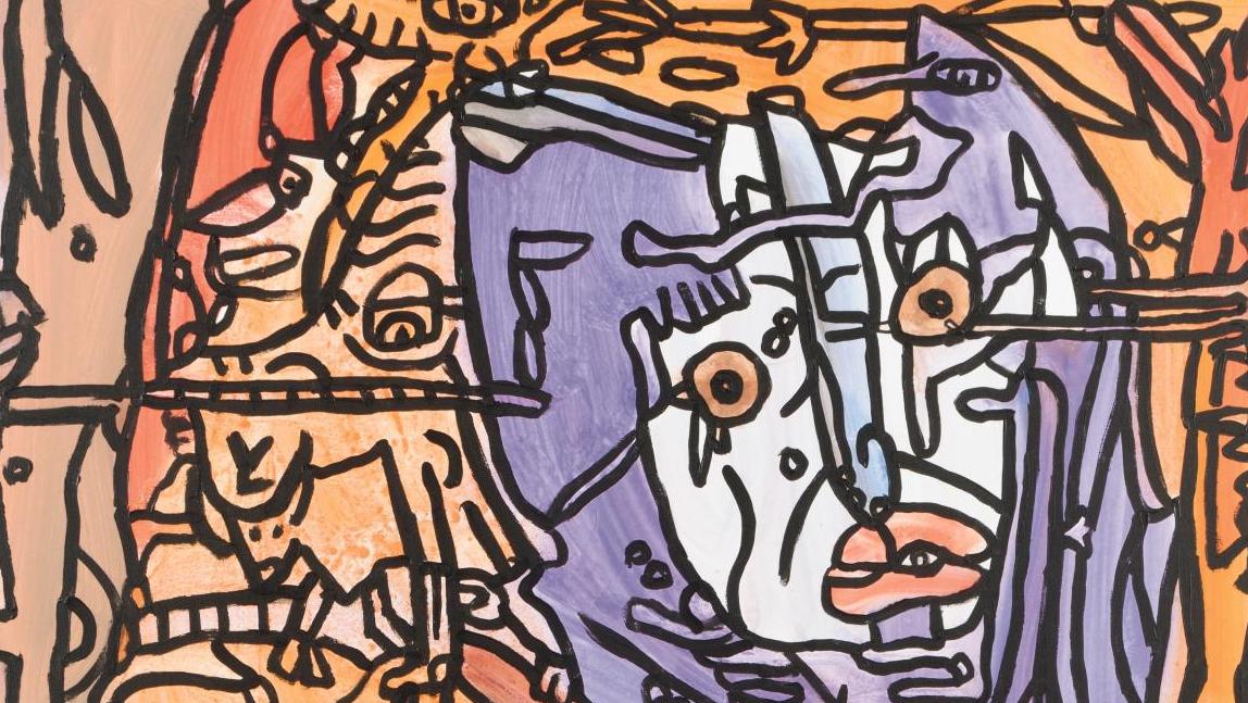 Robert Combas, œuvres à vendre | Galerie 125