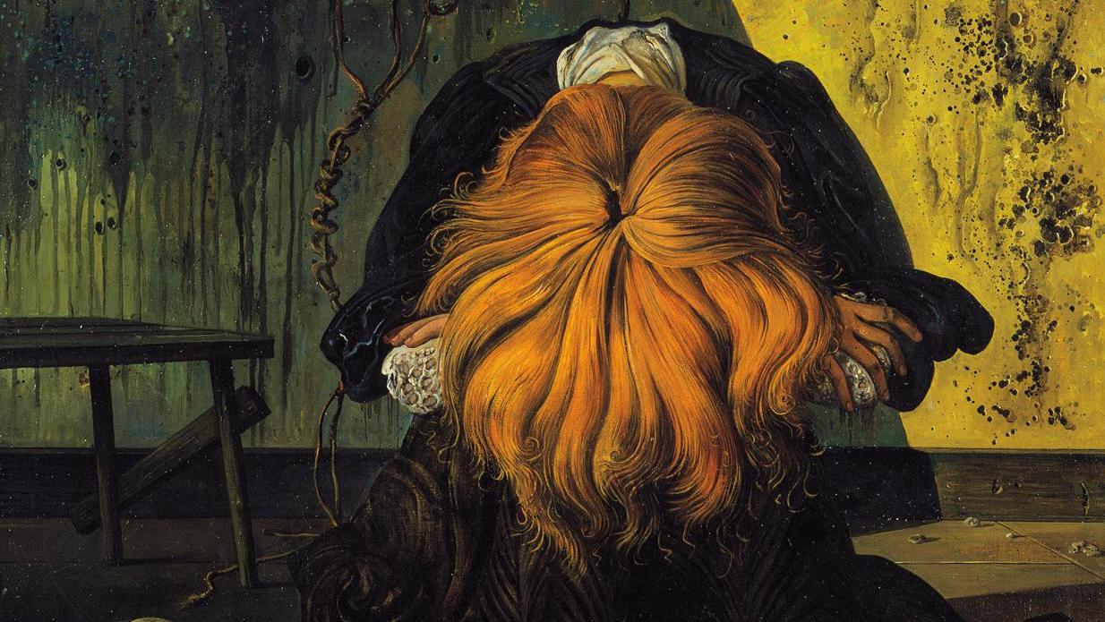 Eugène Berman (1899-1972), Sunset (Medusa), 1945, huile sur toile, 146,4 x 114,3 cm,... Les néoromantiques s’invitent à Marmottan