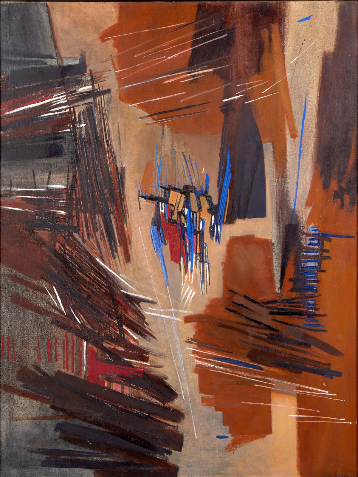 Huguette Arthur Bertrand, vibrante abstraction