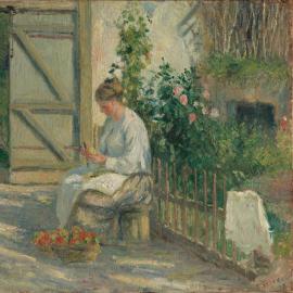 Avant Vente - Un instant du quotidien saisi par Camille Pissarro