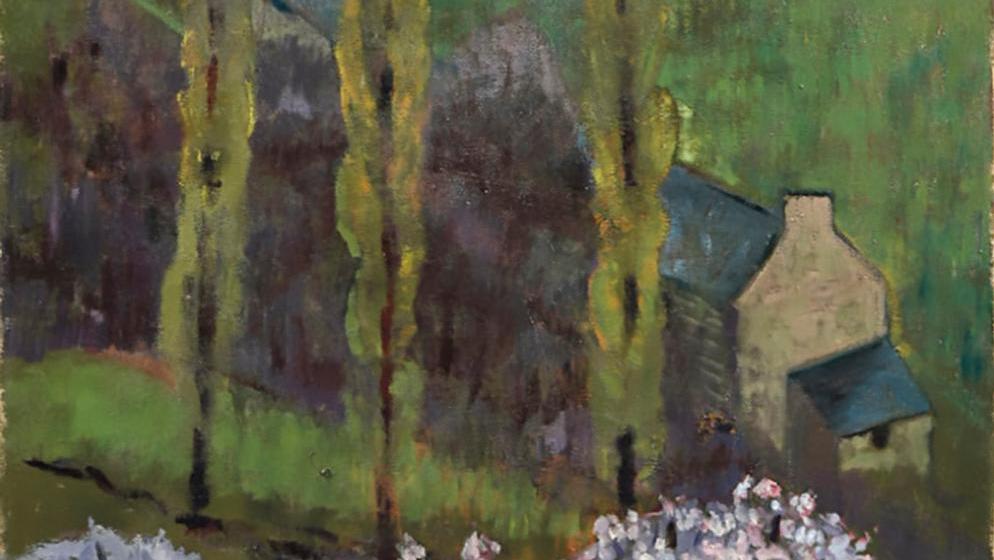 Paul Sérusier (1864-1927), Le Printemps, 1910, huile sur toile, 91 x 57 cm.Adjugé :... Paul Sérusier fait le printemps