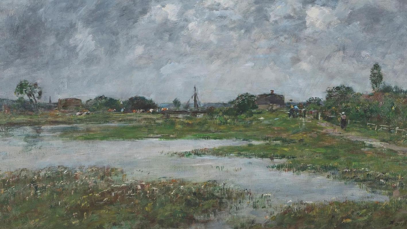 Et au milieu coule une rivière... | Gazette Drouot