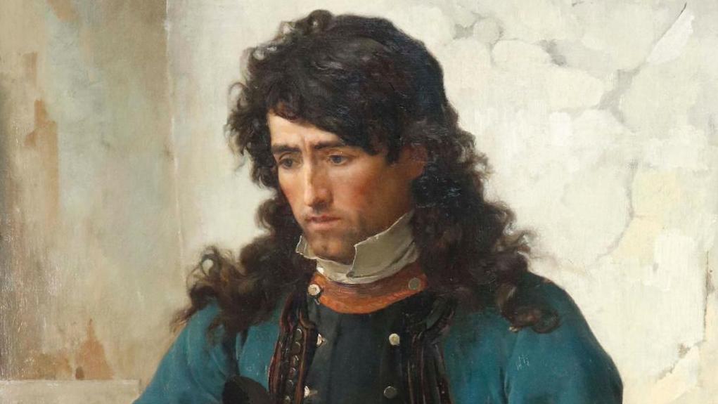 Jules Breton (1827-1906), Paysan breton au pardon de Kergoat, 1872, huile sur toile... Jules Breton, témoin de la ferveur de la Bretagne 