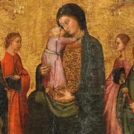 Une Vierge à l’Enfant à la douceur franciscaine